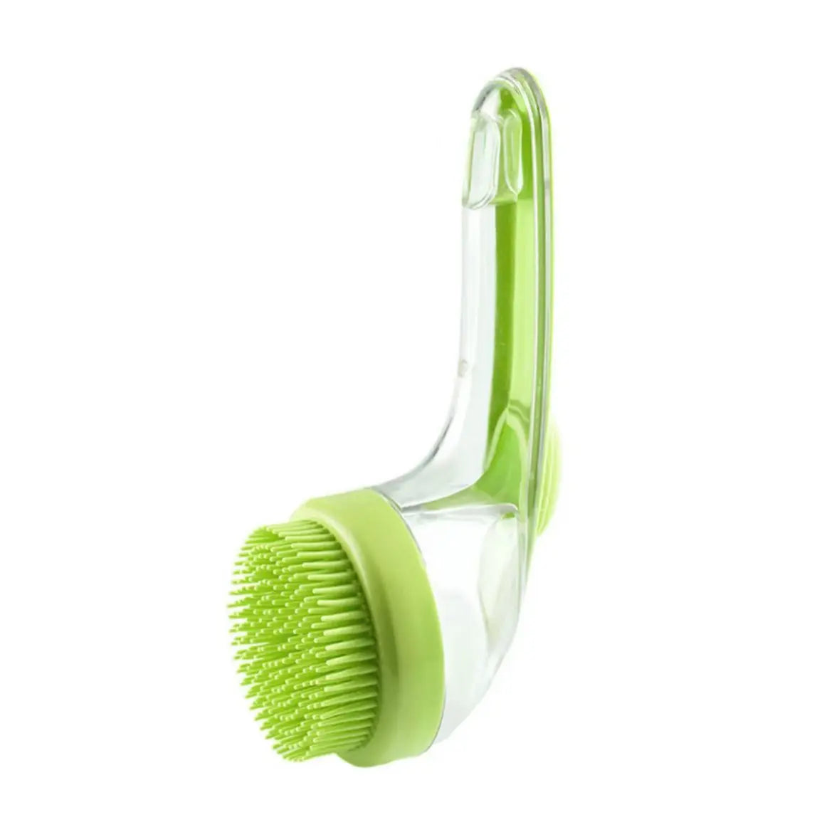 2026 Enhanced 2-in-1 Pet Bath Brush with Integrated Soap Dispenser, Soft Silicone Grooming and Shedding Comb for Dogs and Cats, Gentle Massage Scrubber for Effortless Bathing and Improved Coat Cleanliness